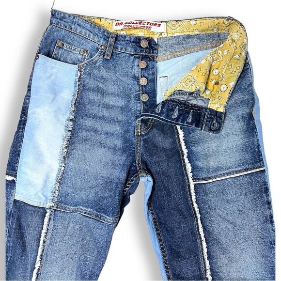 Free People x Dr. Collectors Denim Patchwork Jeans
MSRP $398 Large - Picture 7 of 13